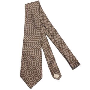 Givenchy Monsieur Mens Tie Geometric 100% All Silk Made in Italy 56x3.5 inch